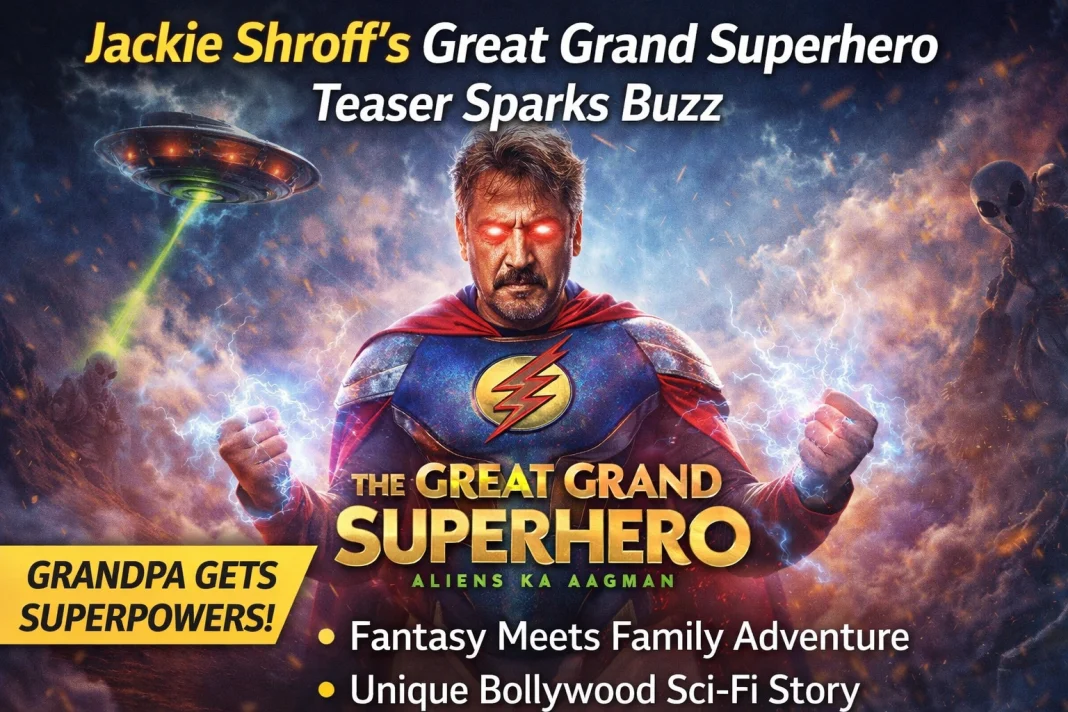 Jackie Shroff’s Great Grand Superhero Teaser Sparks Buzz