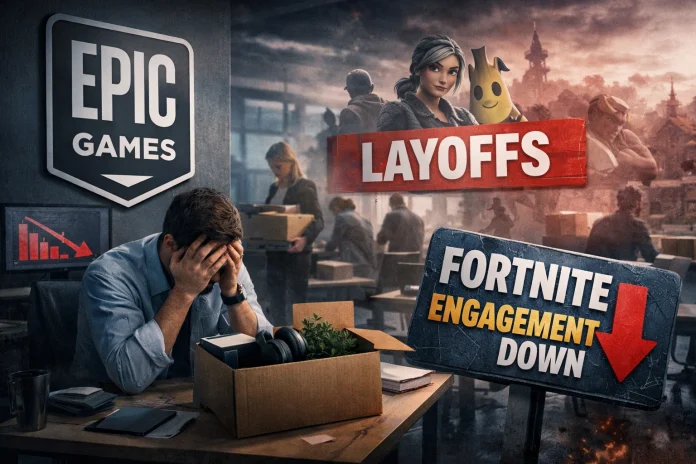 Layoffs and Fortnite decline at Epic Games